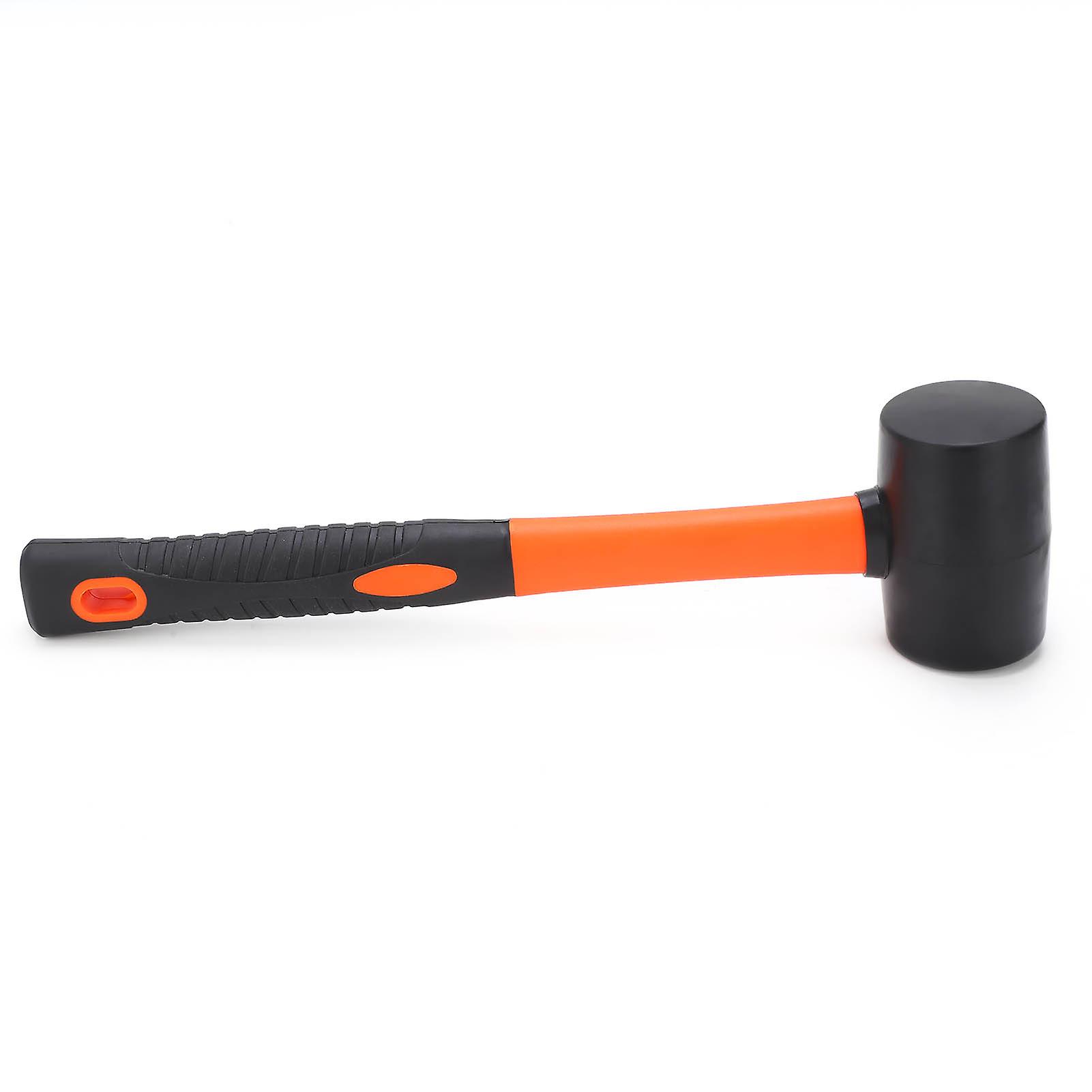 Mallet Plastic Hammer Striking Tools with 2‑Color Handle for Carpentry Floor Installation