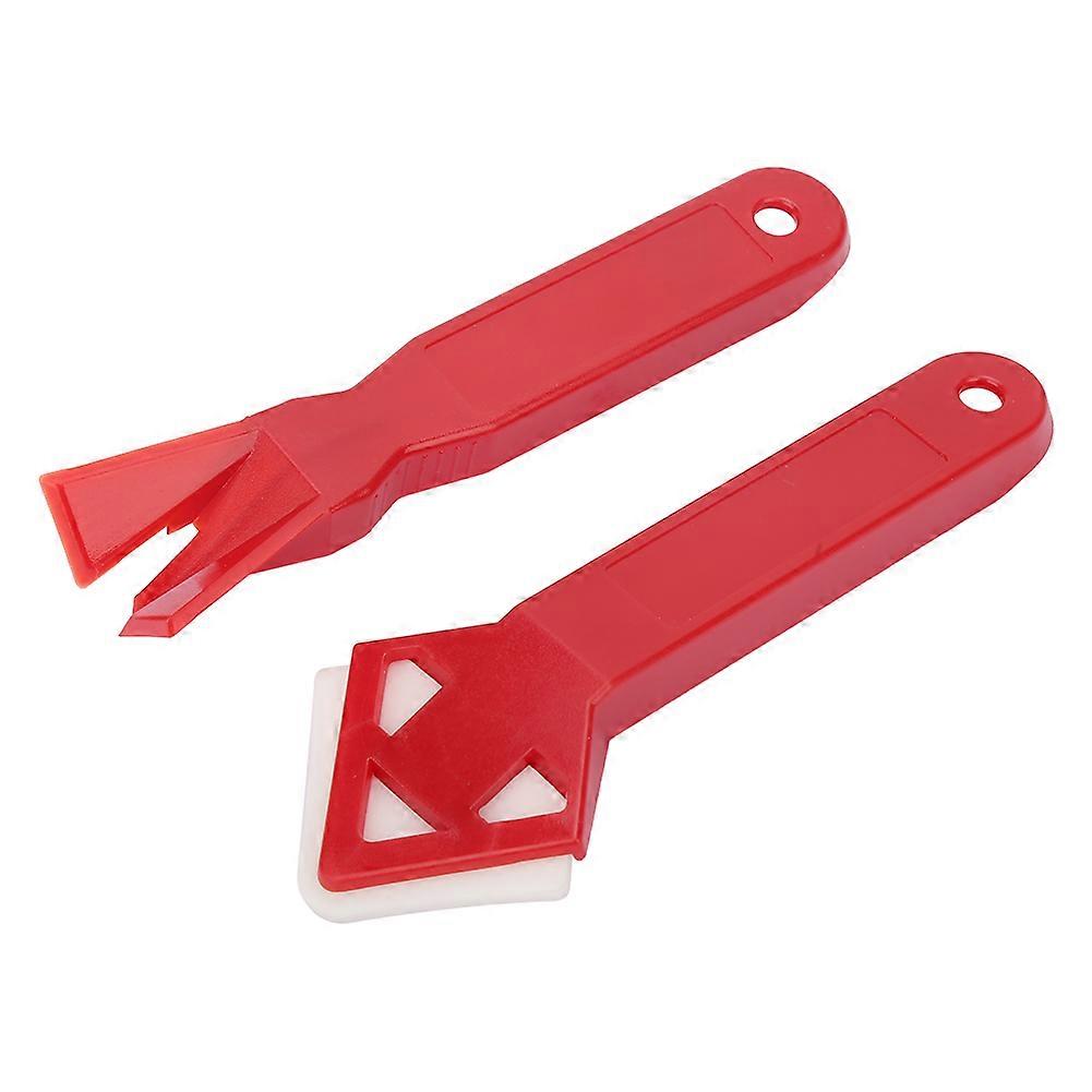 2PCS Silicone Caulk Tools Kit with Scraper for Sealant Removal