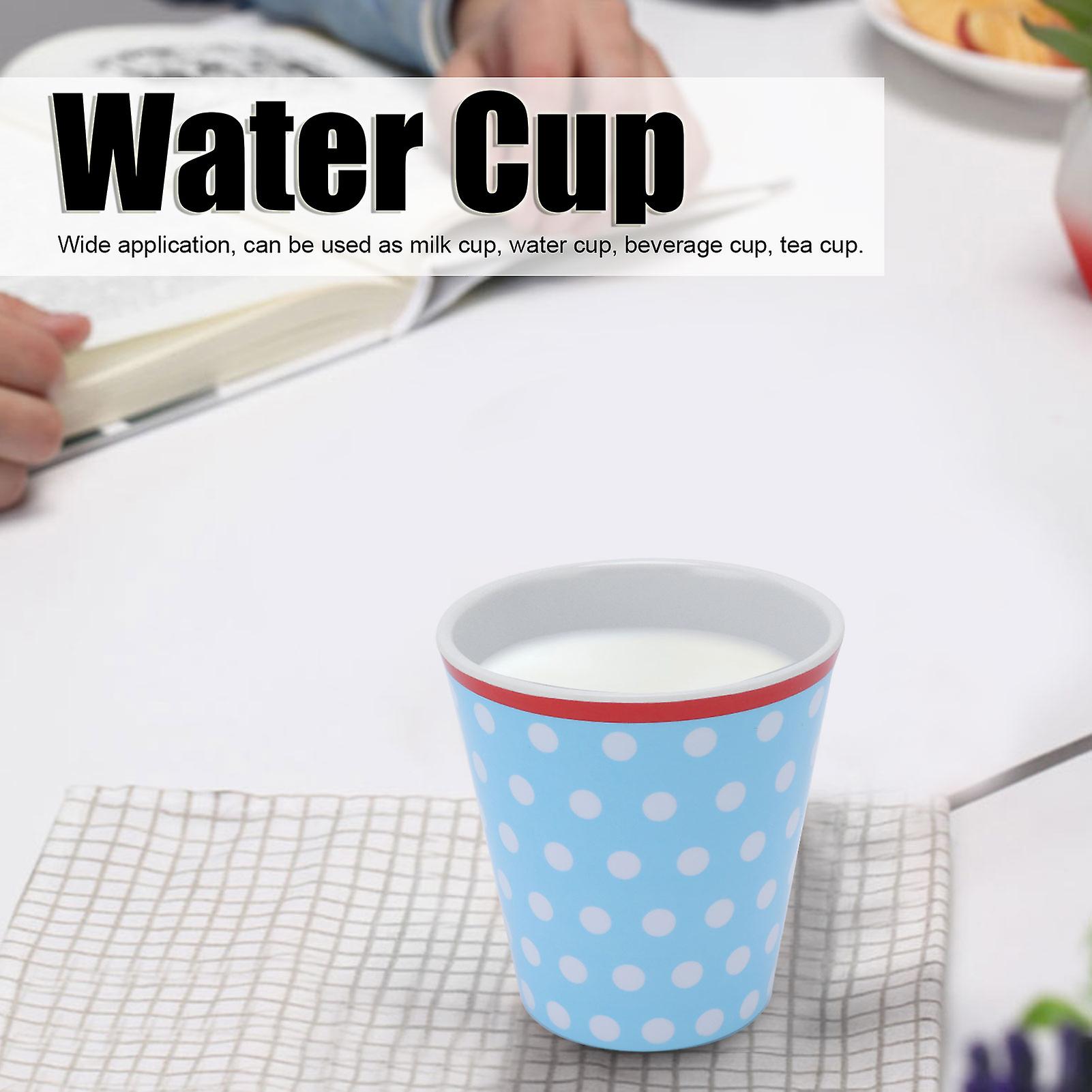 Exquisite Melamine Tableware, Robust Unbreakable Cups with Stylish Blue Dot Pattern, Elegant Dinnerware Set for Home, Restaurant, and Kitchen Use