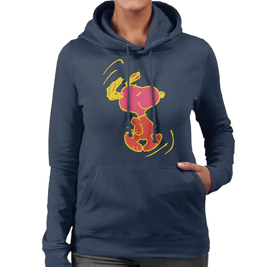 Peanuts Snoopy Colorido Sketch Mujeres's Sudadera con capucha