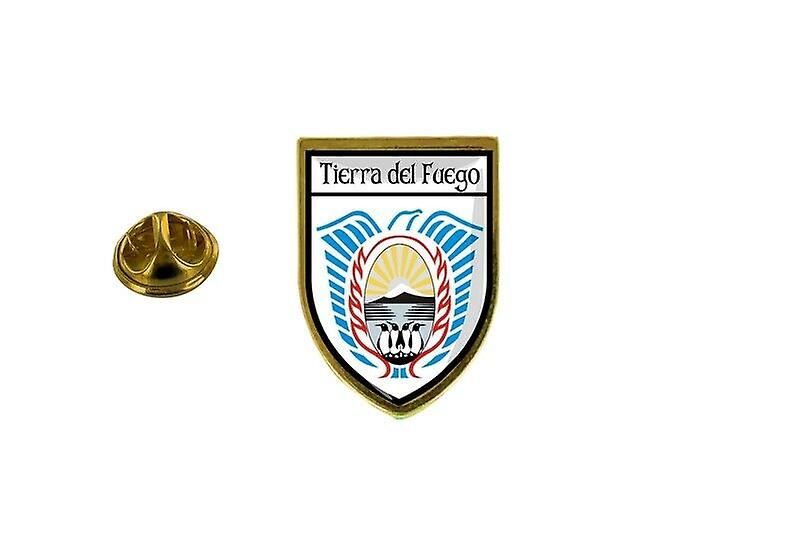 pine pine pine badge pine pin-apos;s souvenir flag country blasontierra del fuego Argentinian
