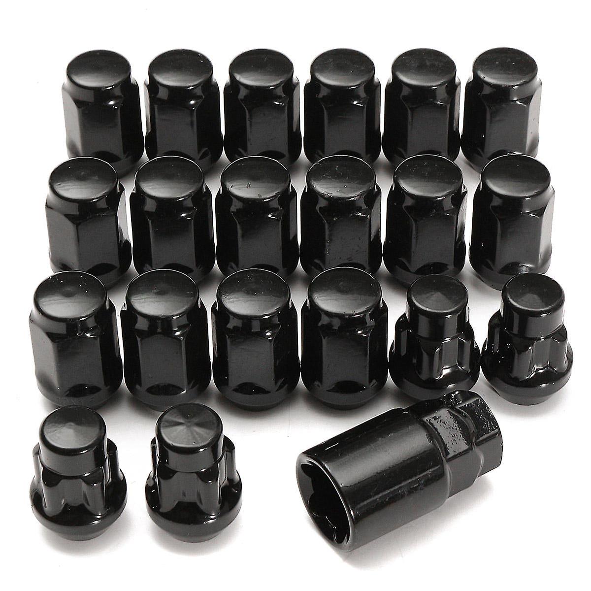 20Pcs/set M12 X 1.5 Wheel Nuts 19mm Hex Locking Nut Blots
