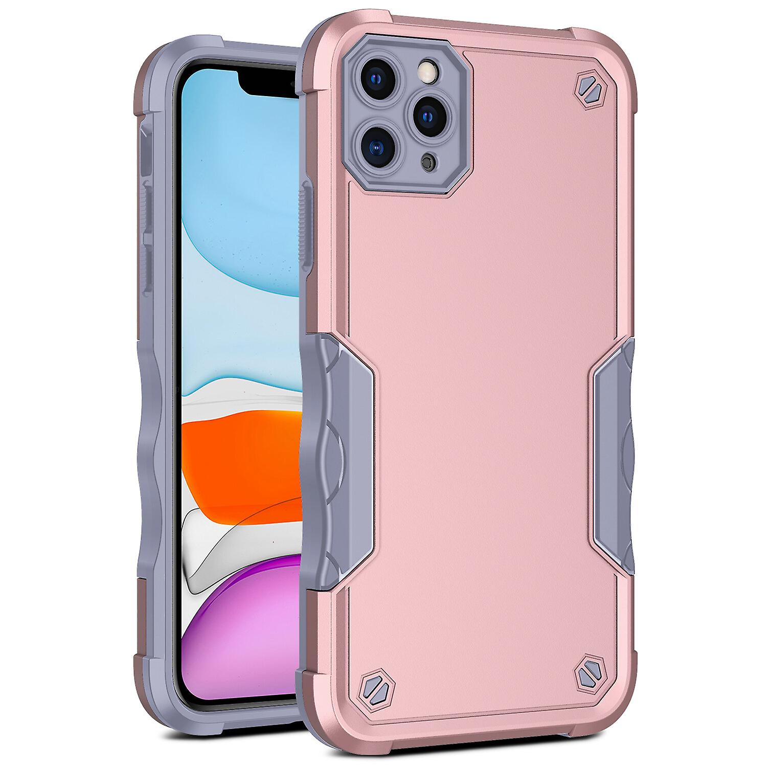 For iPhone11 Pro Max Case, Heavy Duty Dual Layer Slim Shockproof Cover