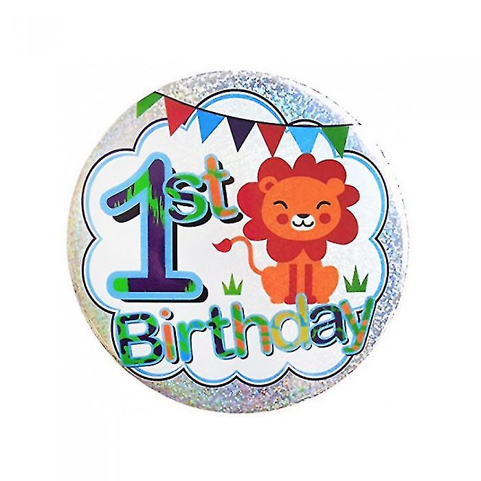Apac Lion 1st Birthday Party Badge
