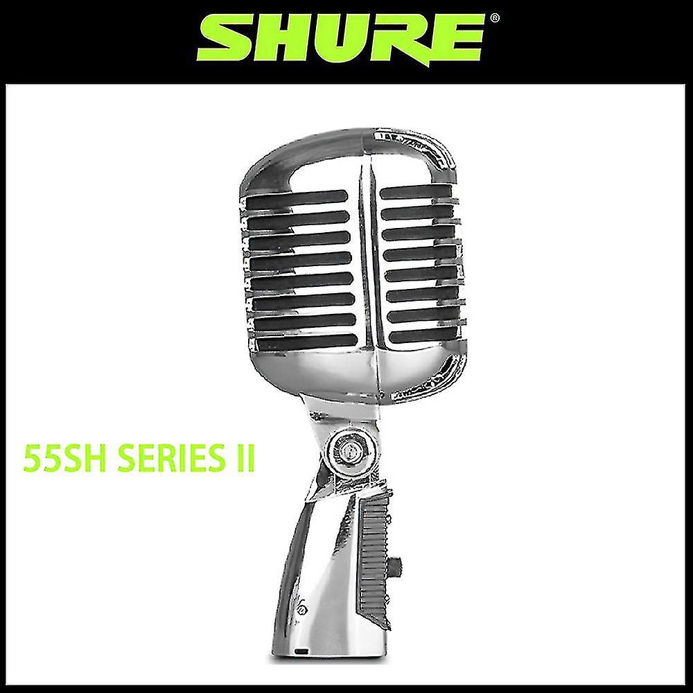 Shure Shure 55sh Series Ii Dynamic Retro Microphone Performance Stage Live Anchor Ktv Enregistrement Microphone Support