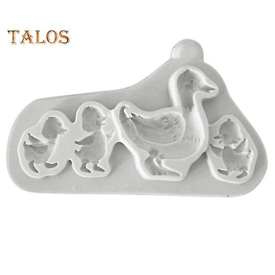 Baking Mold No Deformation Chocolate Making Lightweight Practical Duck Pattern Baking Mold Cake Shop Supplies
