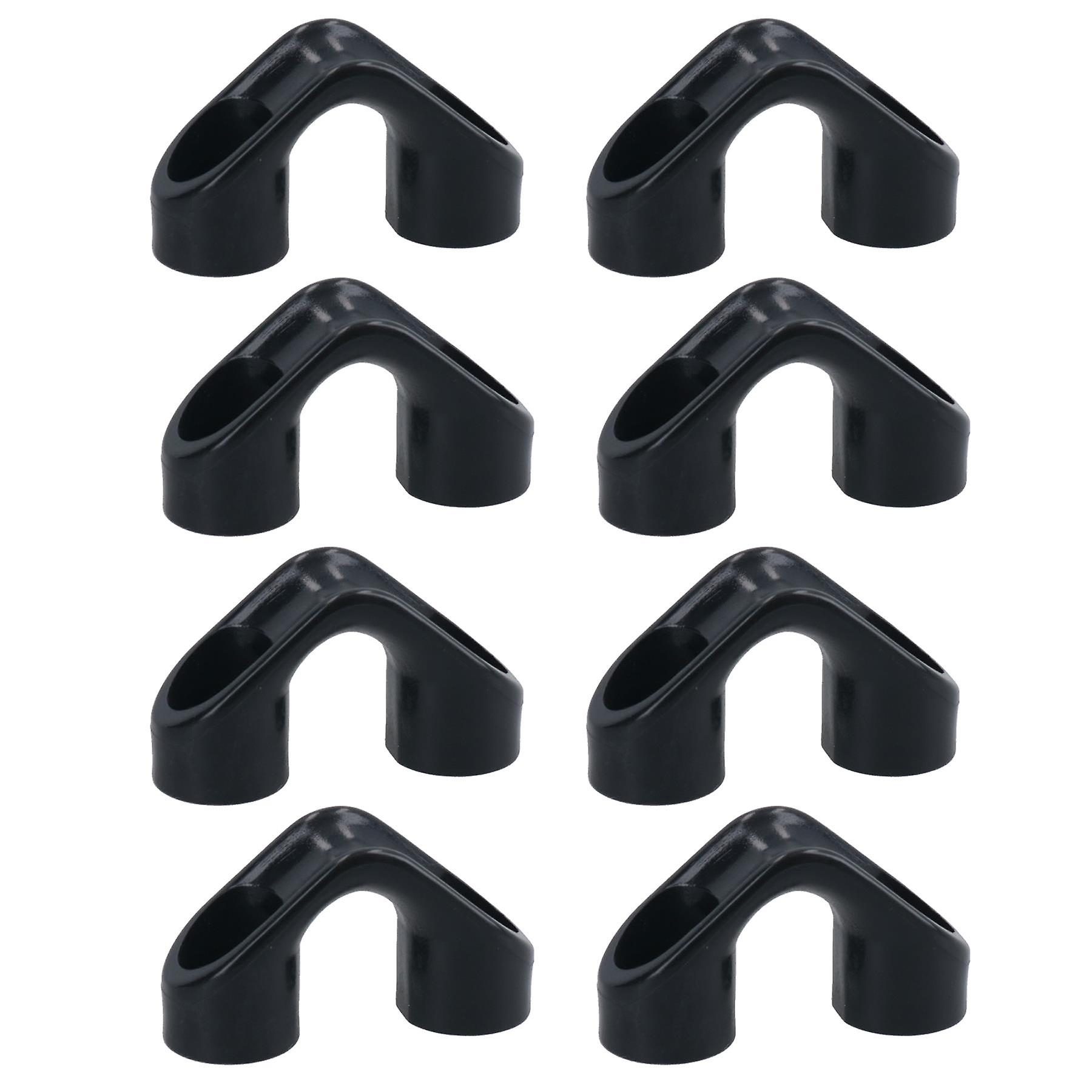 8pk 8mm Bridge Fairlead Bullseye Sheet Eye Tie Down Hook Strap Boat Rope Line