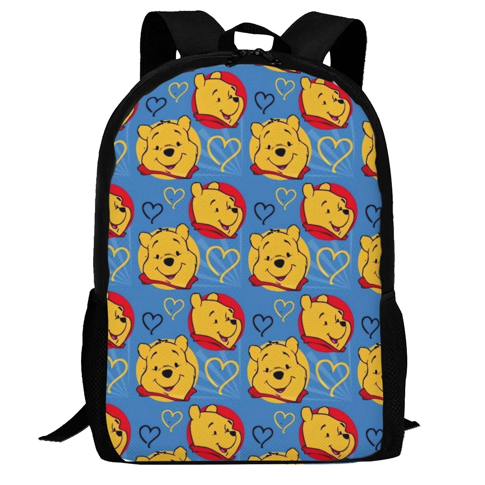 Winnie The Pooh Backpack,Laptop Backpack Lightweight Casual DaypackMulti-Function Travel Backpack