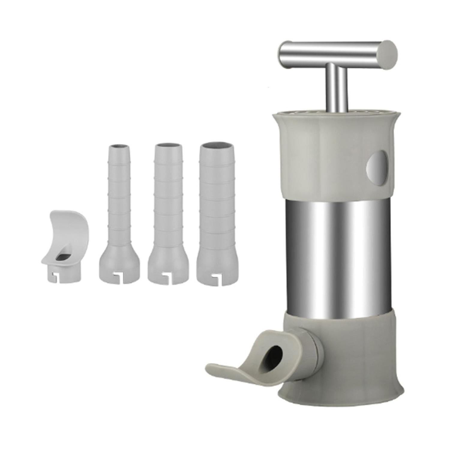 Large Capacity Manual Sausage Maker/Meat Machine Detachable Cleanable Sausage Making Tool Kitchen Ac