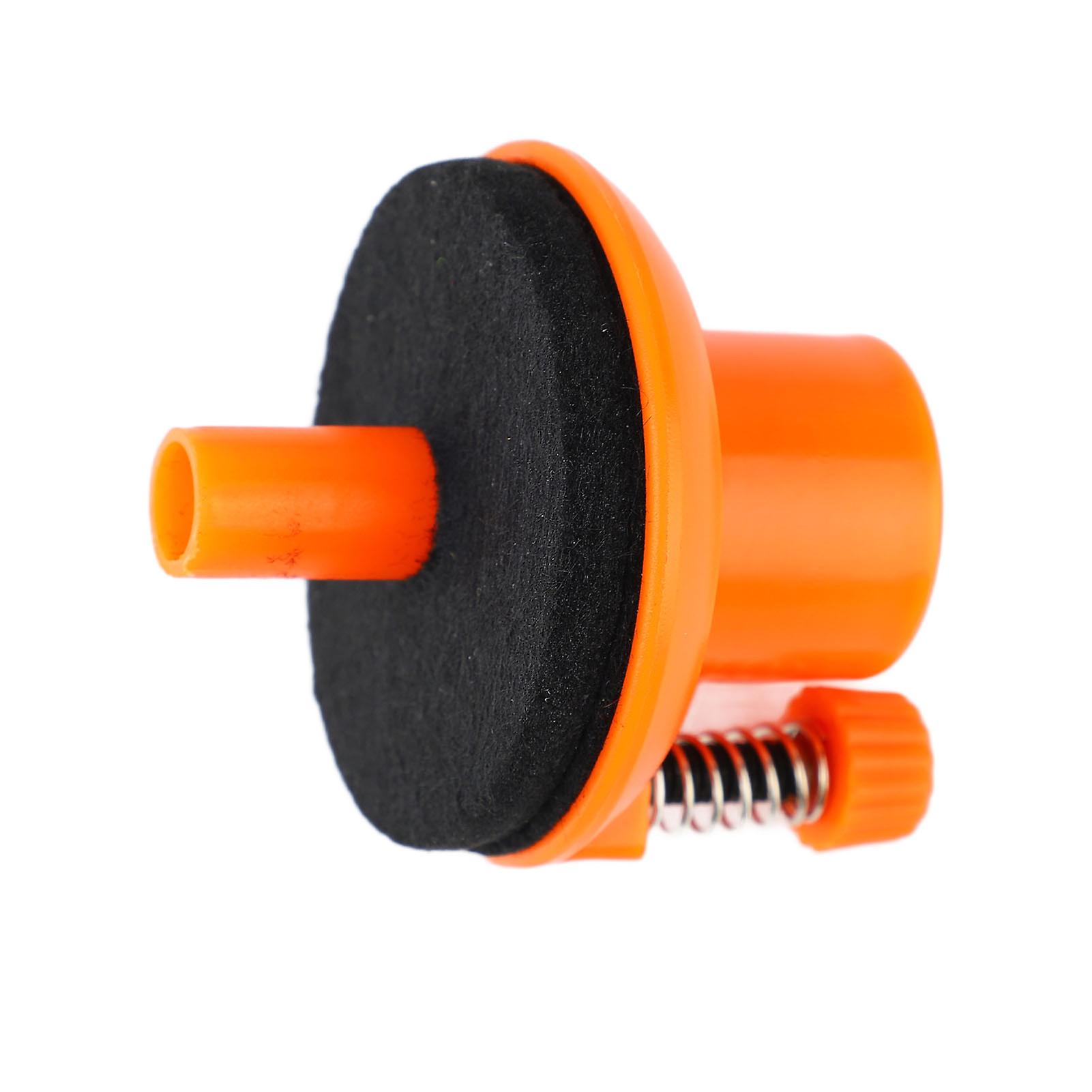 6cm Orange Rubber Cymbal Holder Stand Drum Set Accessory