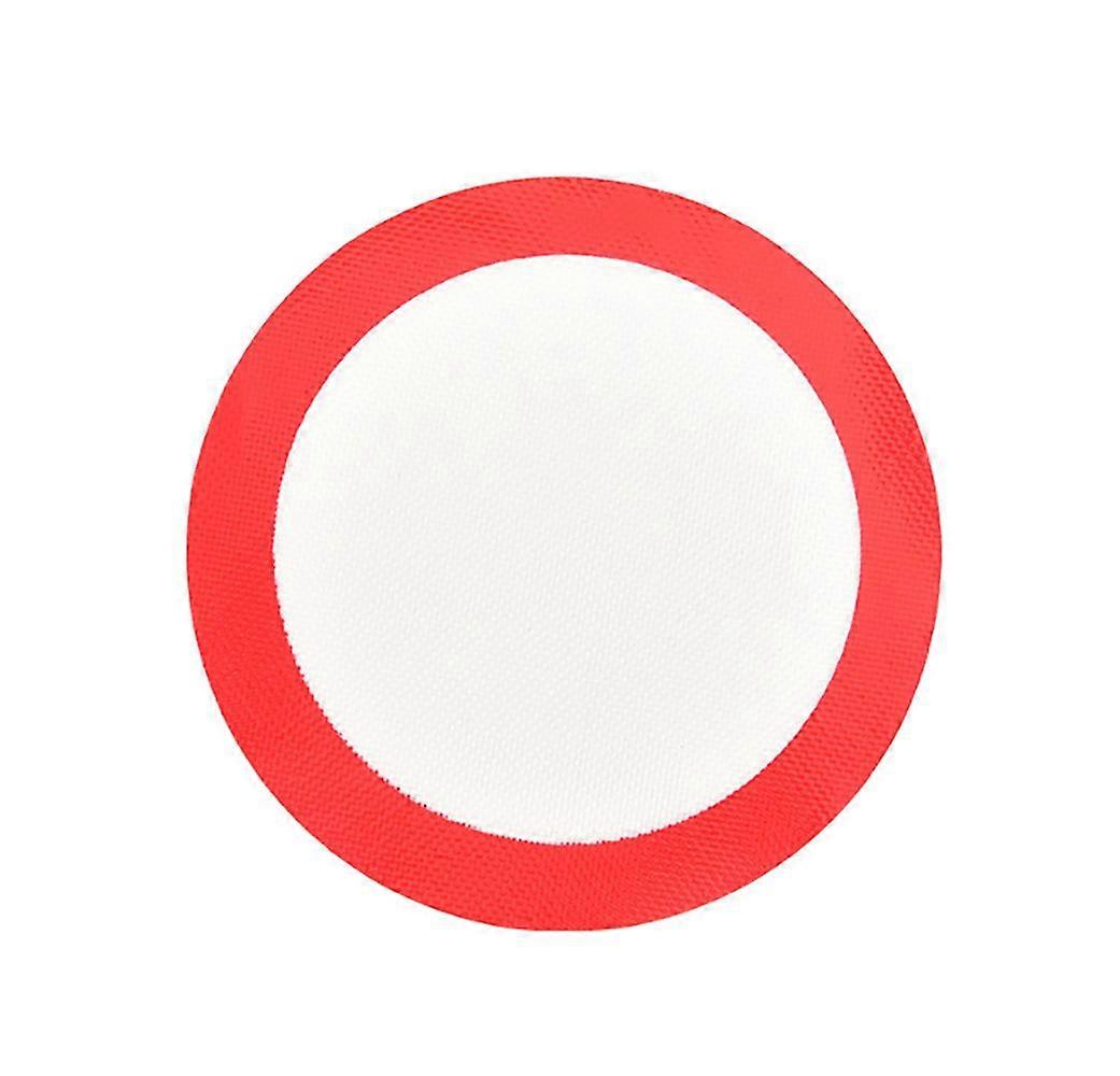 2pcs Premium Non-Stick Reusable Round Silicone Baking Mat