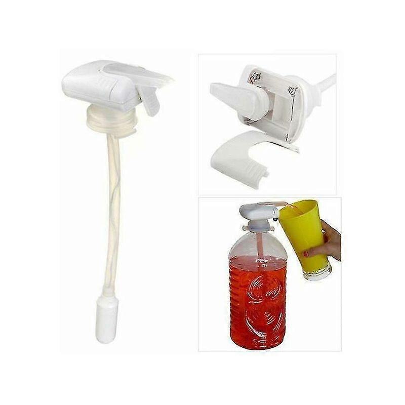 The handy Magic Tap beverage dispenser does not need electricity