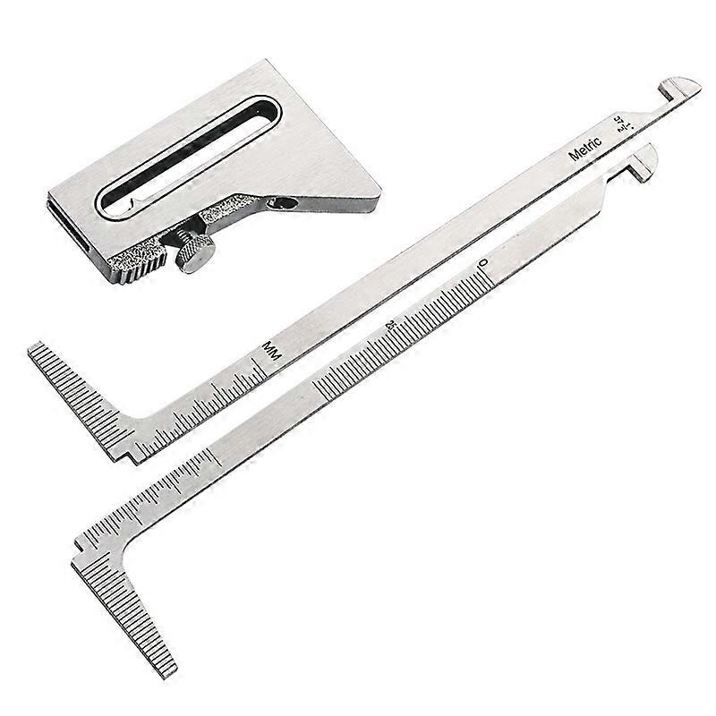 Stainless Steel HI-LO Welding Gauge Inch&Metric for Measurement of Pipe After Fit-up/Alignment Fit-U