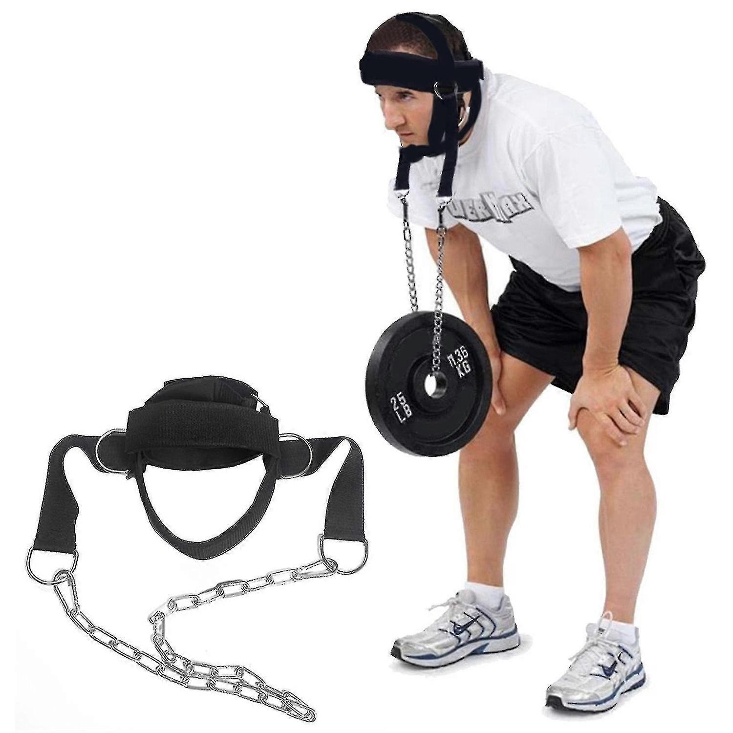 Head and Neck Trainer Adjustable Neck Exerciser Head Strap