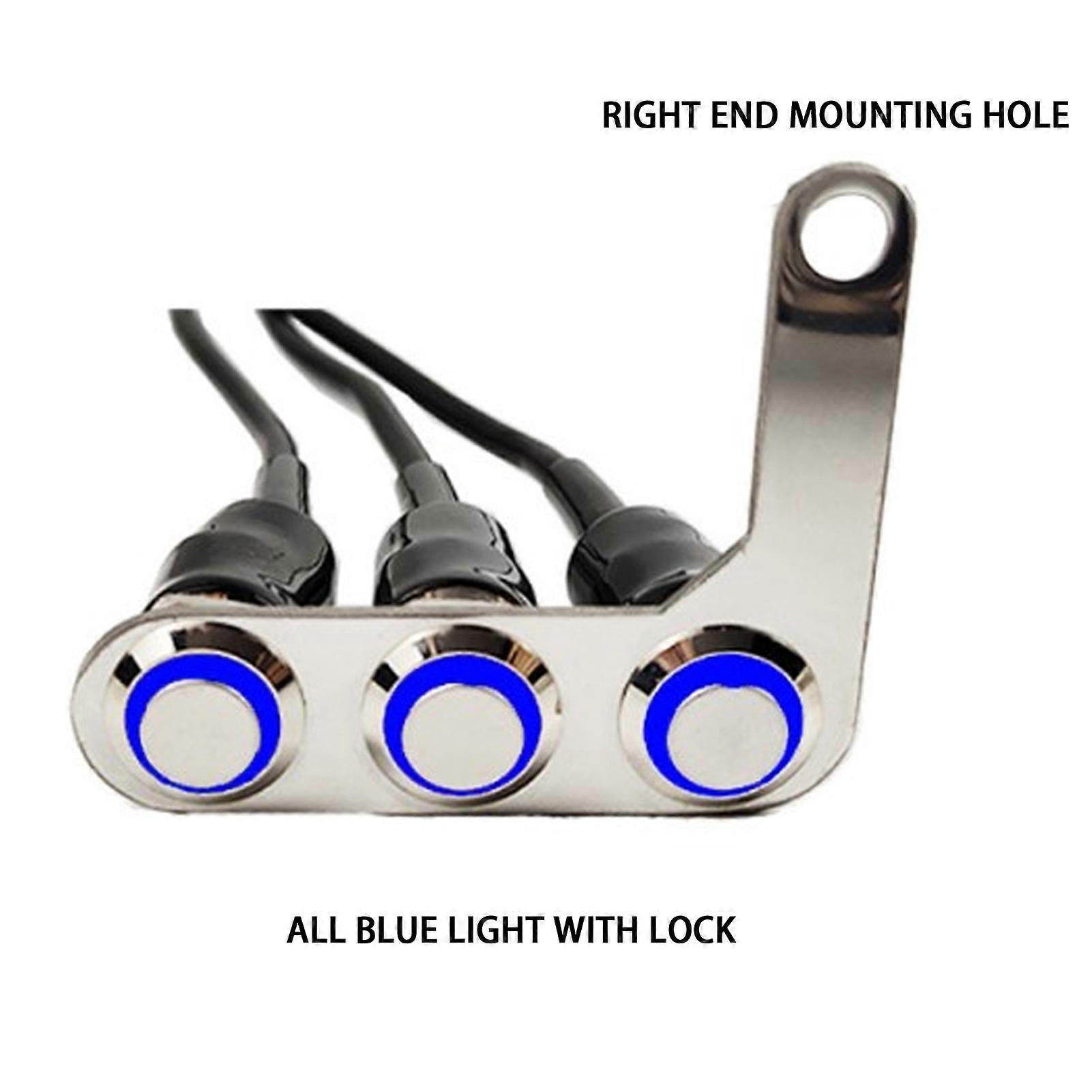 Universal LED Motorcycle Switch Handlebar Adjustable Switch for Motorcycle Refitting