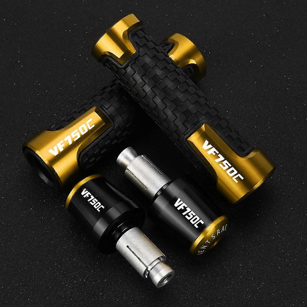 For Honda VF 750 C VF 750C VF750 C VF750C Magna 1994-2003 7/8 22mm Motorcycle Hand Grips Handle Bar Handlebar Grip Ends Plug