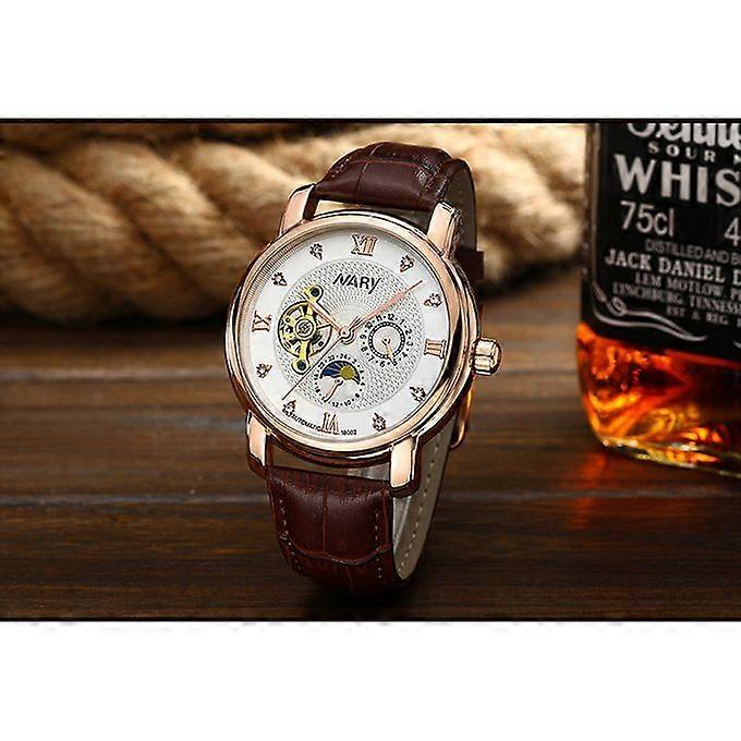 Herenhorloges Automatisch Mechanisch-Bruin