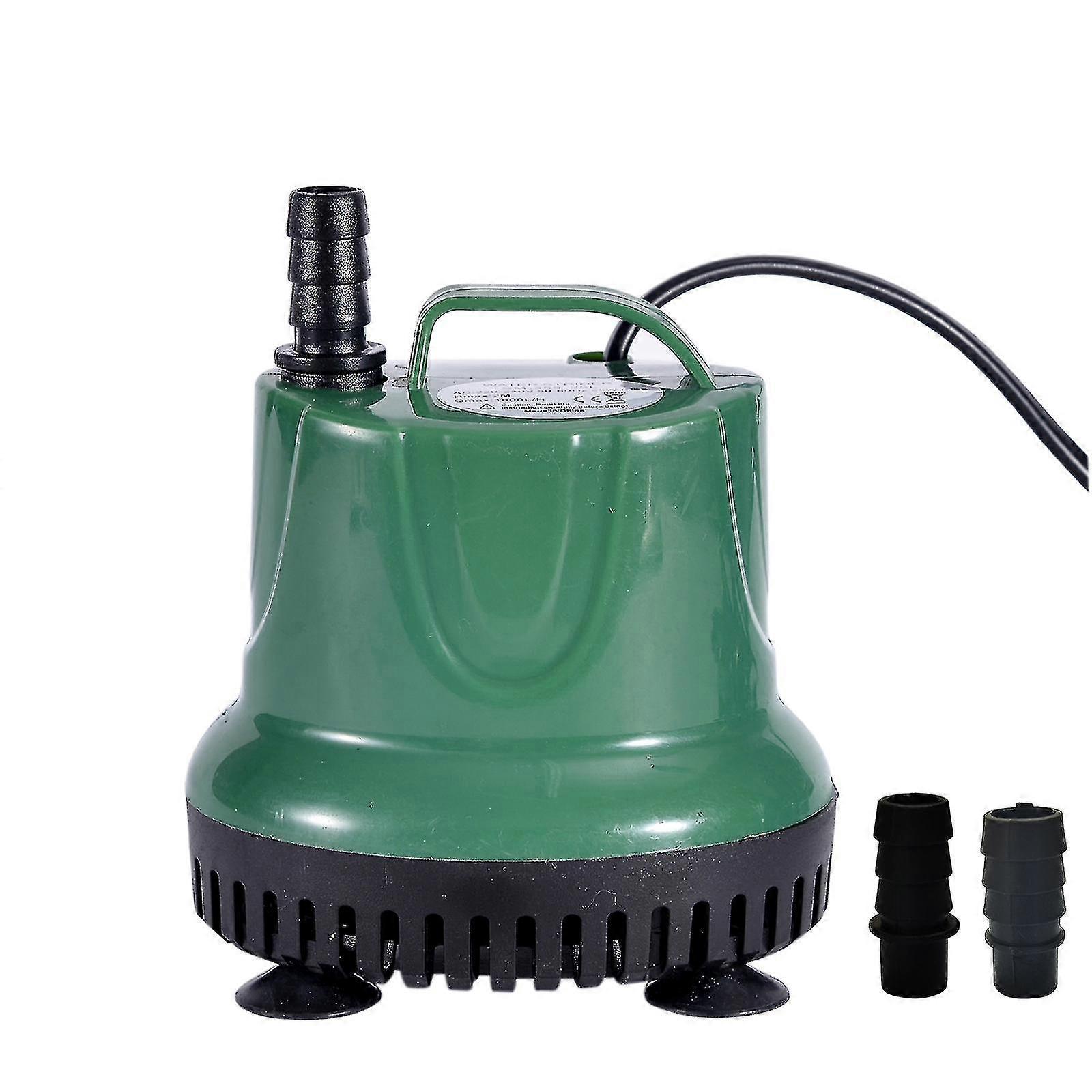15w 600l / h merülő vízszivattyú Mini Szökőkút szivattyú tápkábellel Ultra Csendes vízálló vízszivattyú Akvárium haltartály tó vízkertek Hydro