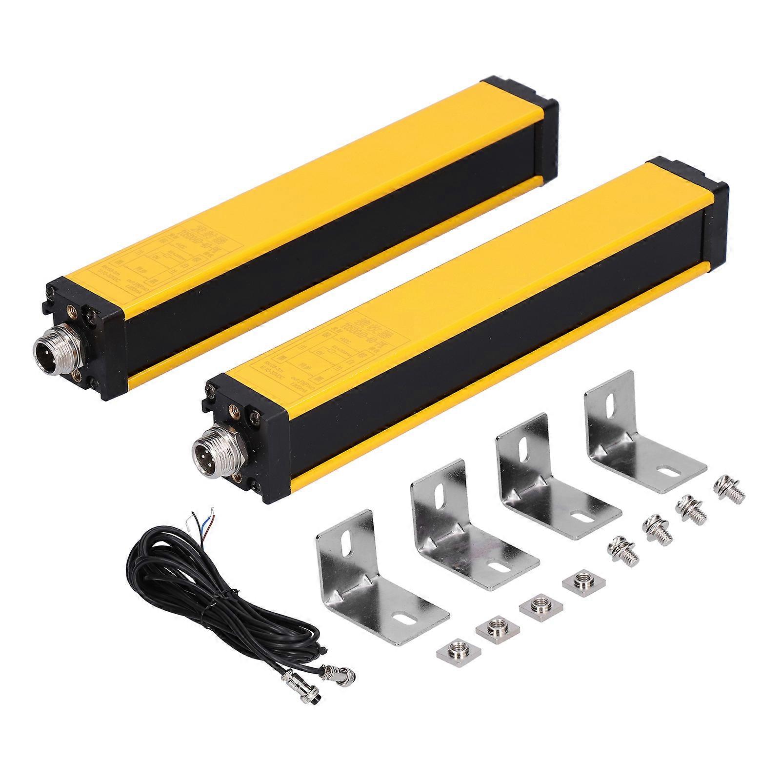 Safety Light Curtain Photoelectric Protection Sensor PNP NO Output Control Device DC10?30V
