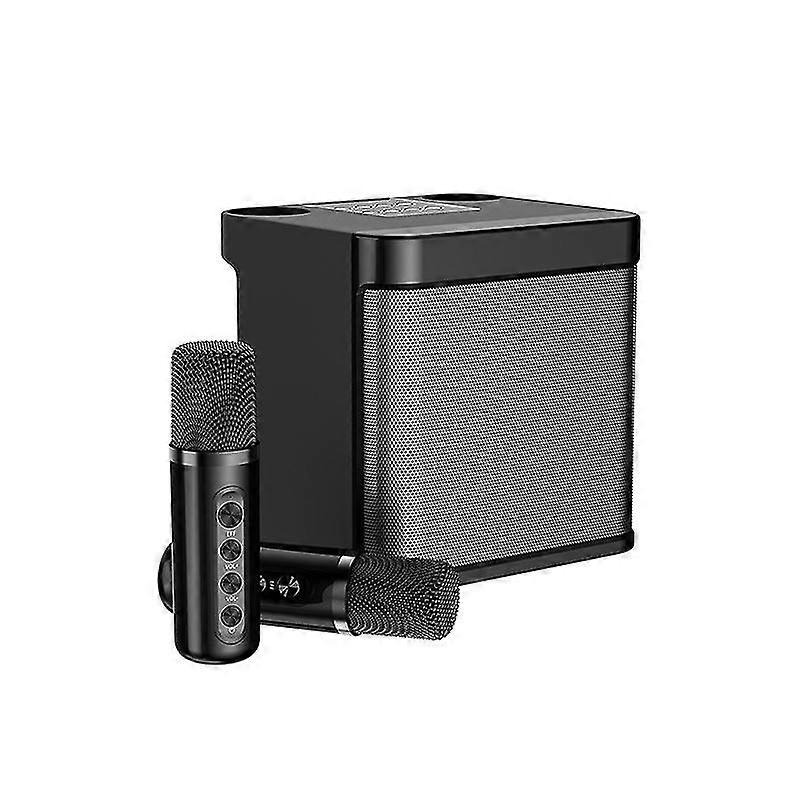 Kablosuz Karaoke Hoparlörü - Kablosuz Mikrofonlu Karaoke Ekipmanları, Yetişkinler ve Çocuklar İçin Karaoke Makinesi, Subwoofer Karaoke Aile Partisi-Yvan