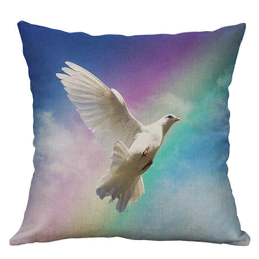 Vredesduif Print Kussensloop Kussensloop Cartoon Gedrukt Sof Home Dcor Design 1372jpjcjh