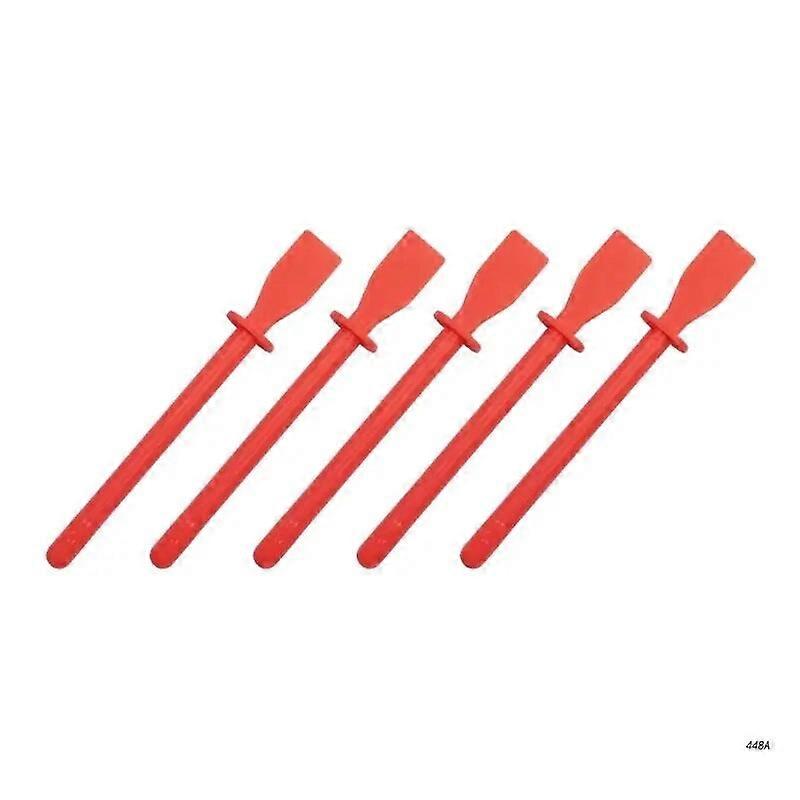 5pcs Glue Spreader Glue Paint Tool Sticks Smear Applicator PP Glue Brush Set