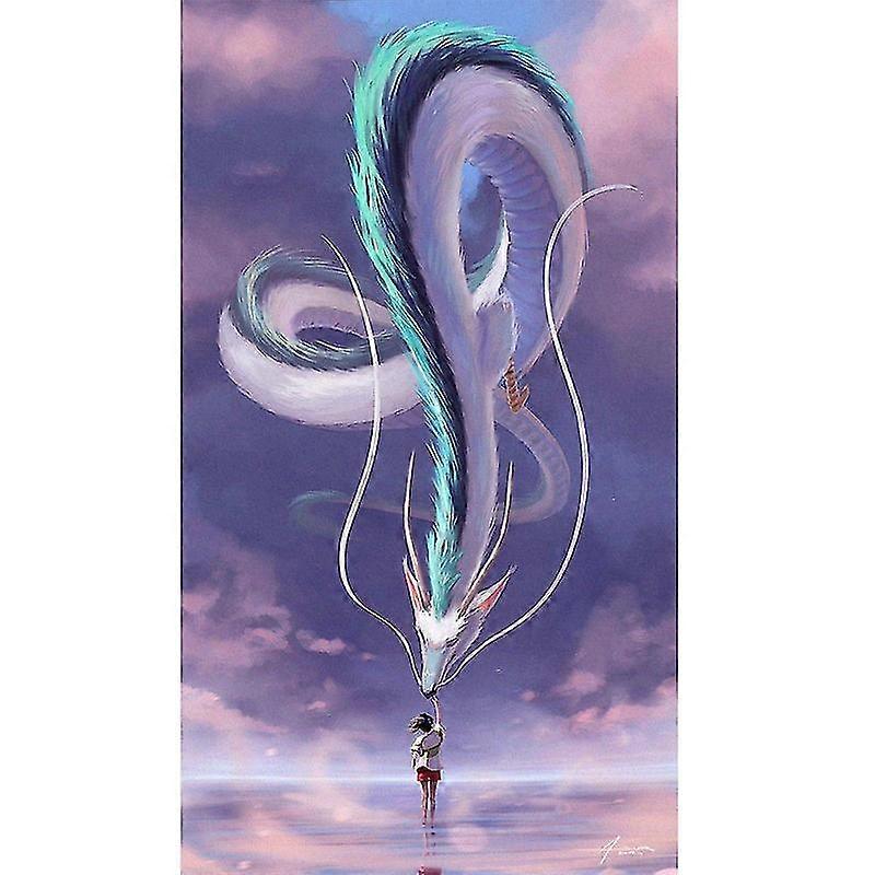 5D كامل دي الماس اللوحة الصليب غرزة مجموعات الروح بعيدا حجر الراين فسيفساء صورة الماس التطريز