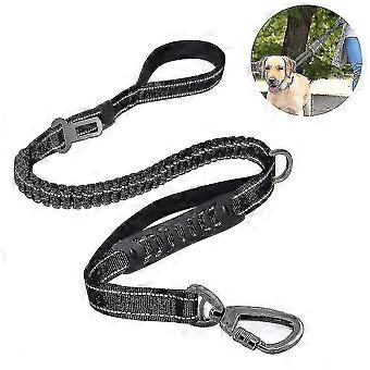XUEMEI Soft & Sturdy Dog Leash - Comfortable, Durable, Black for Most Pets