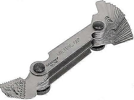 Thread Gauge, 52 Sheets, For Metric And Whitworth Threads