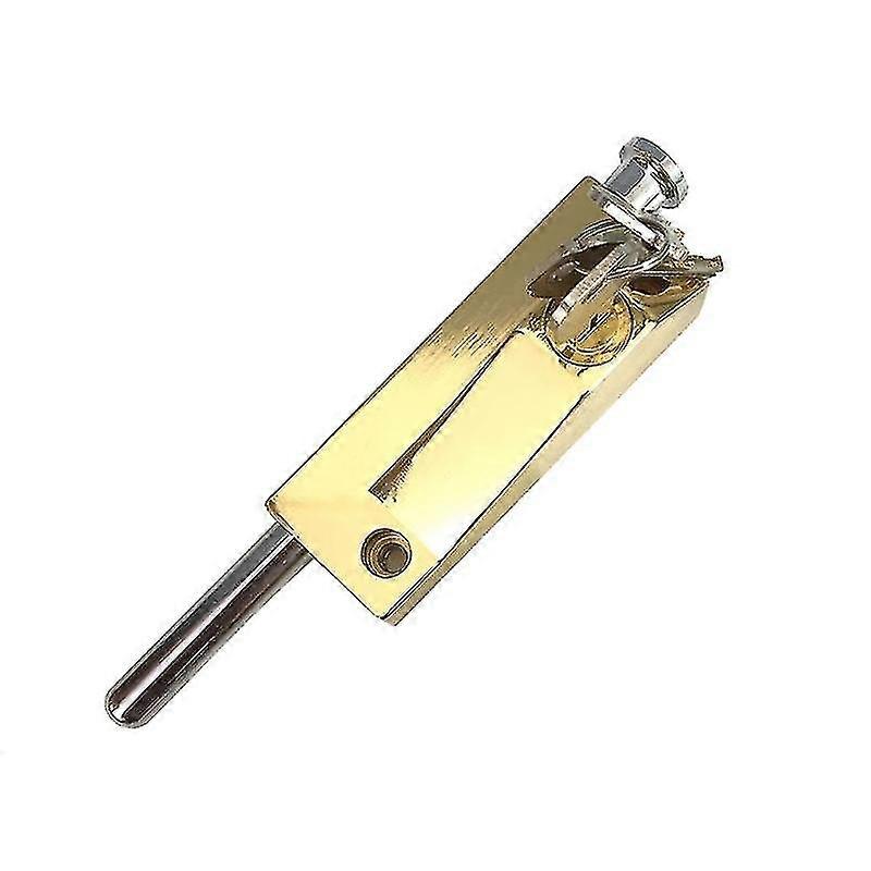 Door Security Slide Latch Solid Barrel Bolt Revolving Glass Door Latch Lock