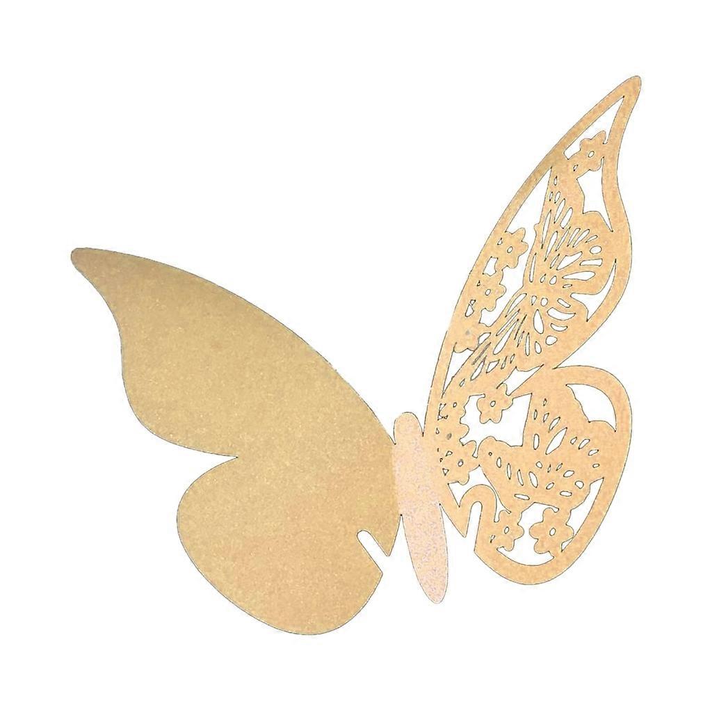 100pcs Butterfly Name Place Card Multipurpose Decorative Card Ornament