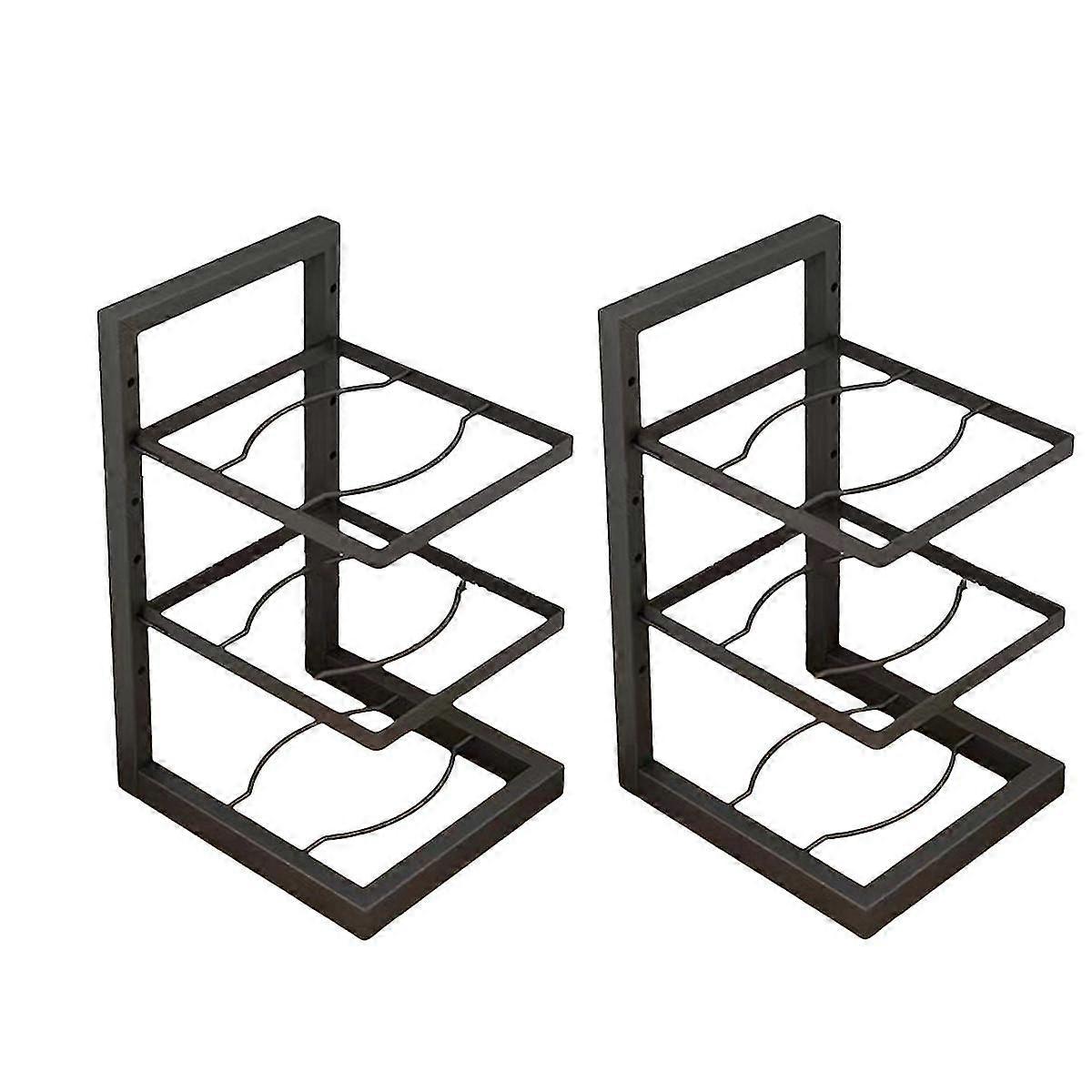 Kitchen Sink Rack, Multi-layer Pot Rack, Cabinet Storage Rack Multi-functional Bracket
