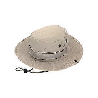 Outddor Sun Hat Bucket Hat Unisex Summer Bush Fishing Hiking Round Cap