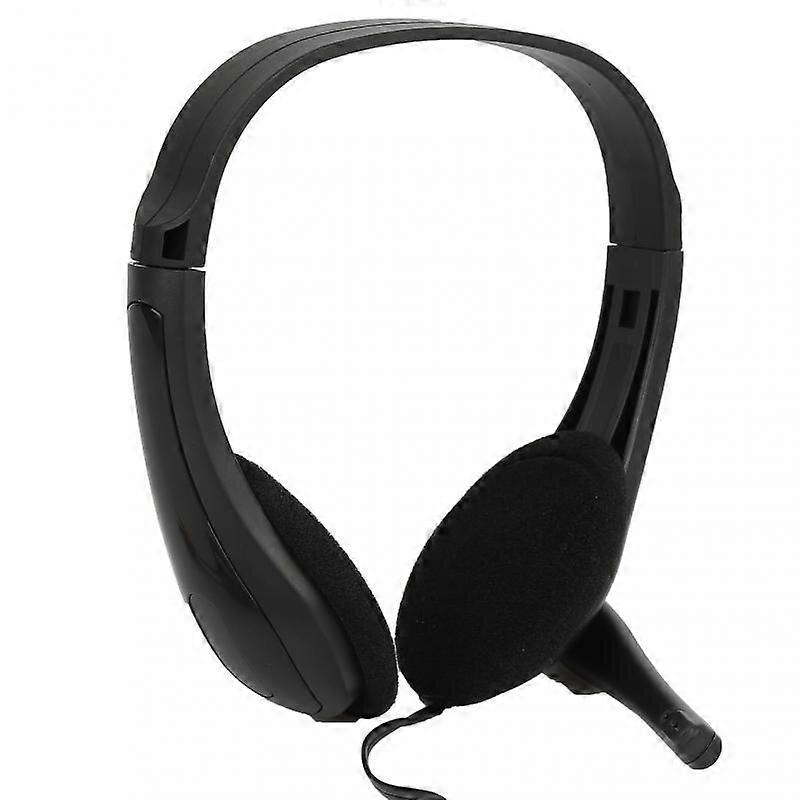 3.5mm Wired Headphones With Microphone Universal Headset Noise Reduction