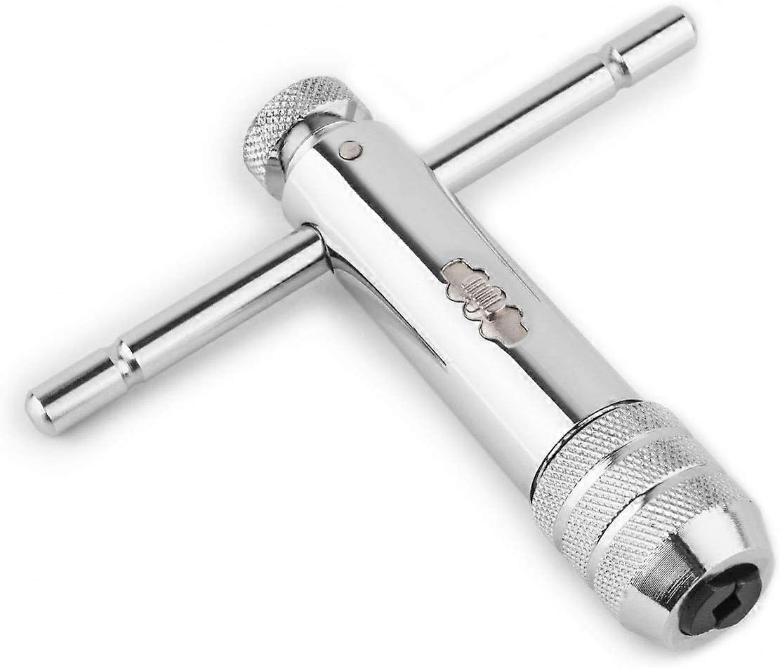 Ratchet Tap Holder and Adjustable Handle M5  M12 Hand Machine Thread Wrench T-Ratchet Screw T-Tapping Thread Metric Socket Tapping Tool