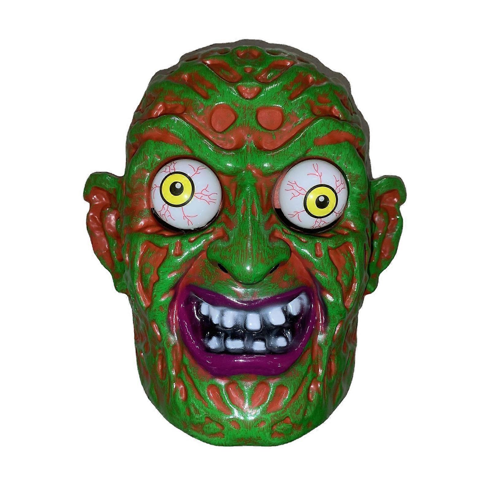 Halloween Face Cushion Realistic Scary Head Cover Festive Horror Prop Costume Accessory for Haunted House Carnival