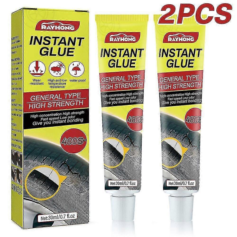 1/2stk øjeblikkelig stærk sort dæk punktering reparation lim til bil køretøj