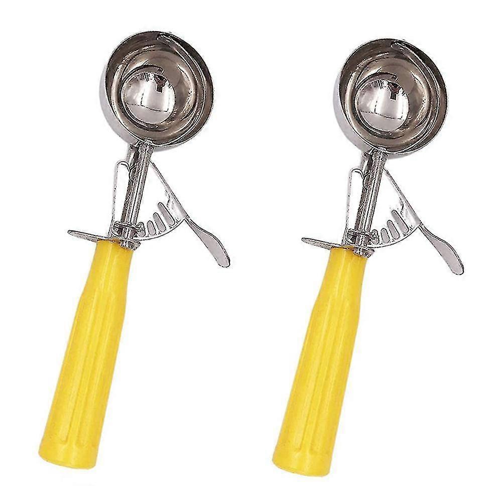 Cookie Scoop Set, 2 Pcs Ice Cream Scoop With Trigger, For Baking