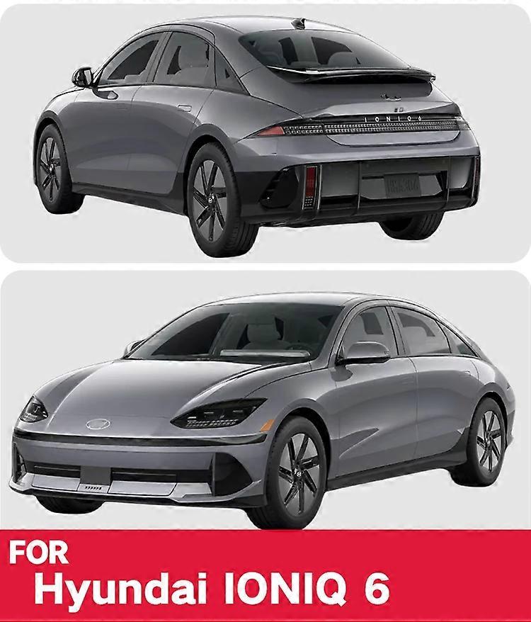 דשי בוץ מעולים ליונדאי IONIQ 6 2023 2024 IONIQ6 מגיני בוץ דשי בוץ מגיני התזה גלגלים אחוריים קדמיים אביזרי רכב פנדר 4 יחידות