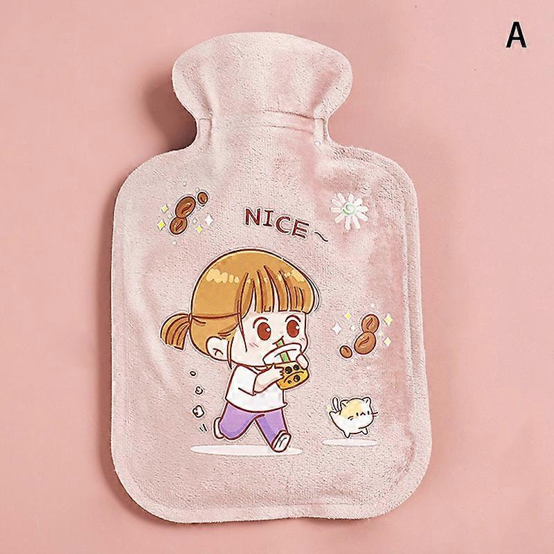 Winter Protective Case Removable Plush Hot Water Bottle Cover Cold-proof Warm