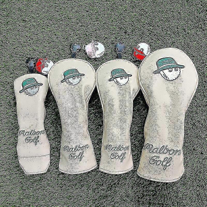 Γκολφ Κλαμπ Οδηγός Κάλυμμα Κεφαλής Fairway Woods Υβριδικό Ut Putter και Mallet Putter Κάλυμμα Κεφαλής Γκολφ Club Κάλυμμα Κεφαλής