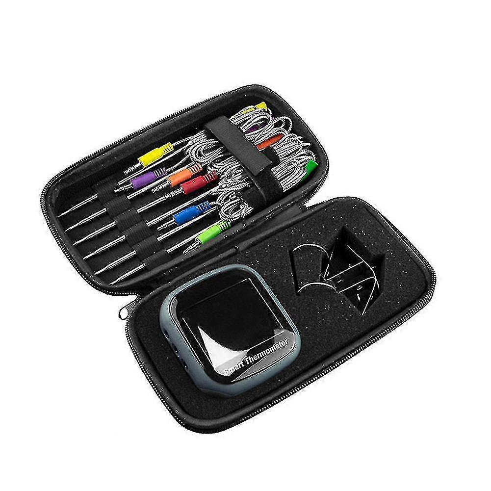 Yy 164ft Wireless Bluetooth Meat Thermometer With 6 Temperature Probes Smart Digital