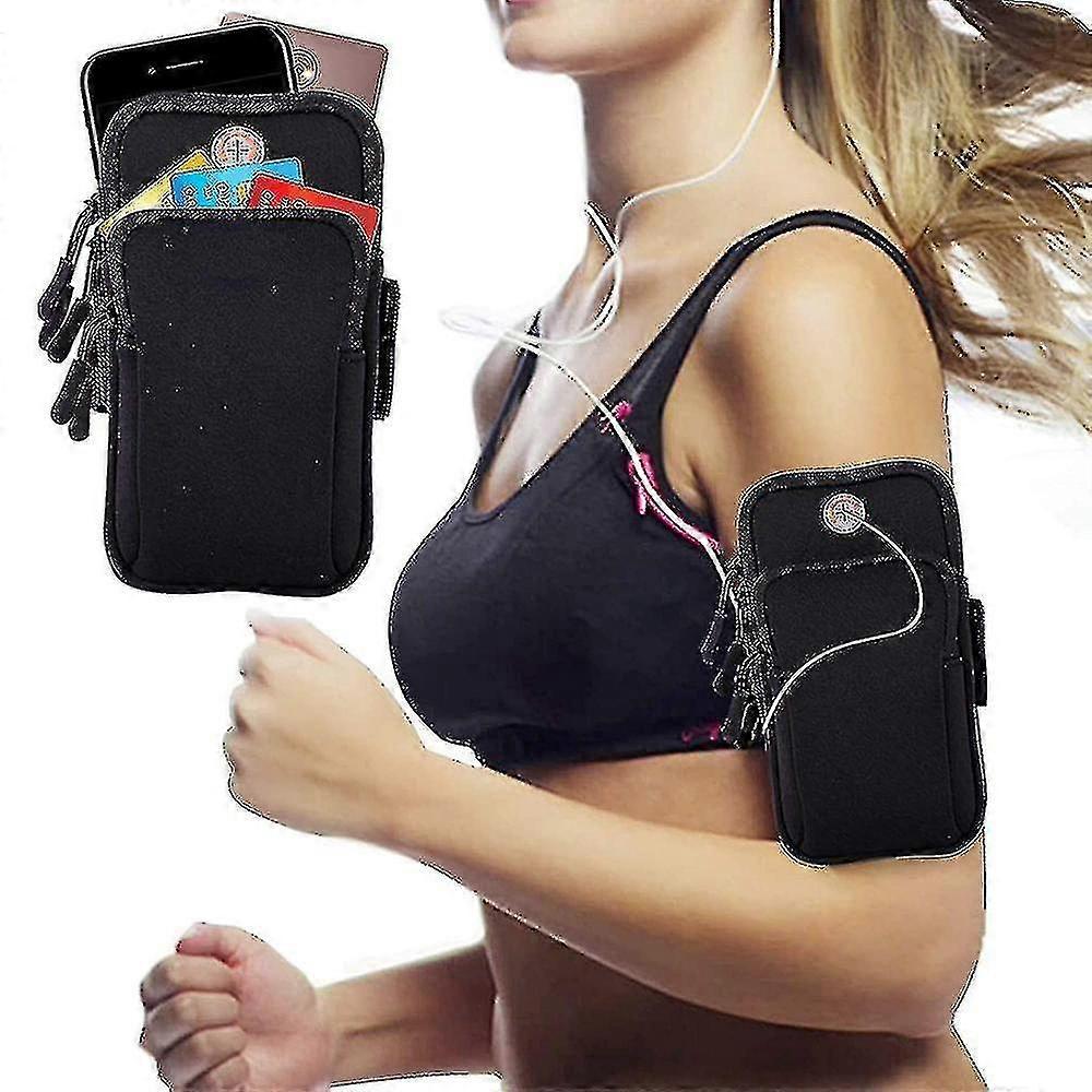 Universal Running Armband, Arm Cell Phone Holder Sports Armband For Running, Fitness And Gym Workouts