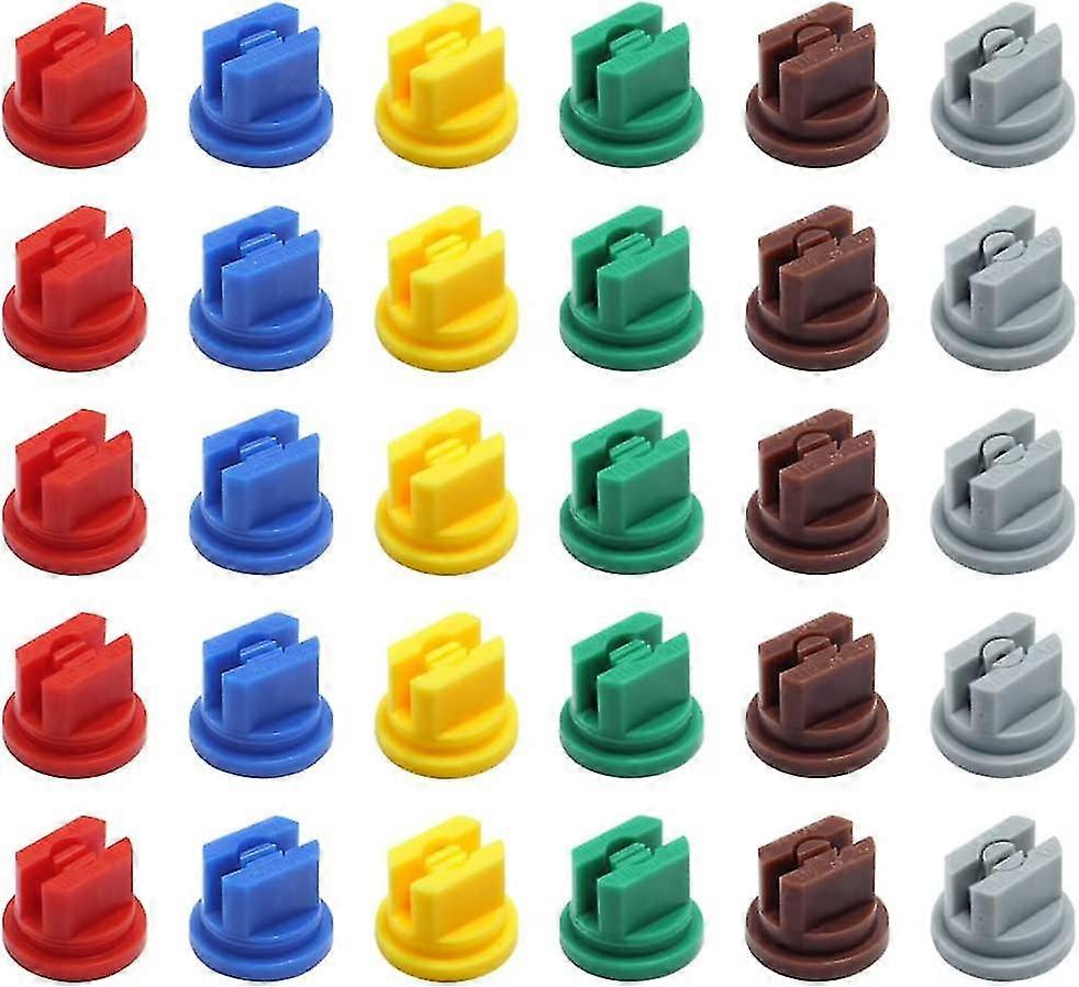 Spray Nozzle Tip Assorted Set, Spraying Spray Nozzles 110 Degree Flat Fan Shape High Pressure Fan-shaped Atomizing Nozzle For Knapsack Spraying, Weed
