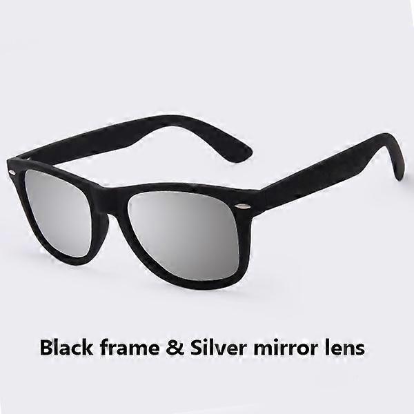 HD  Driving Mirrors Coating Points Black Frame Eyewear Sun Glasses UV400
