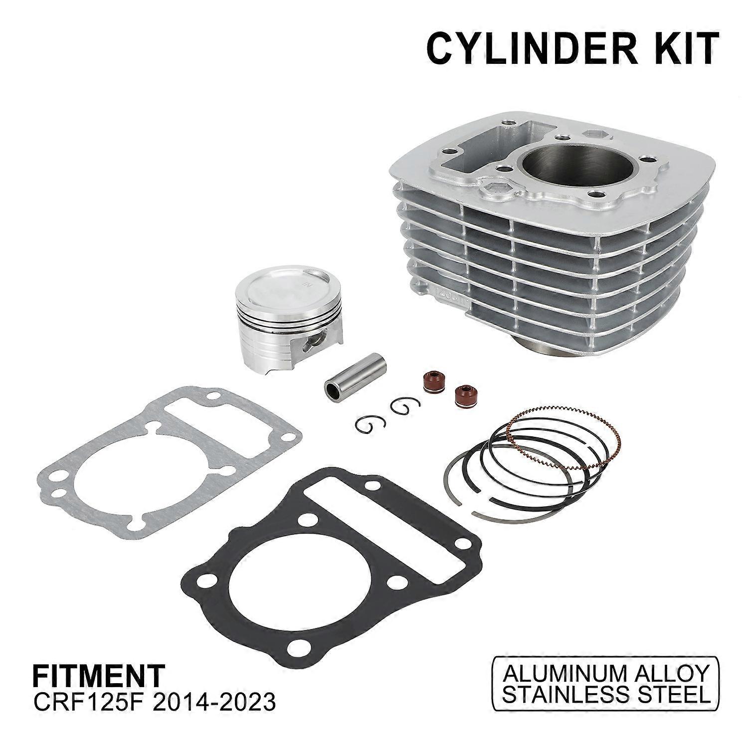 Compatible Crf125f 2014-2023 Motorcycle Modification Accessories Piston Cylinder Liner Combination Set