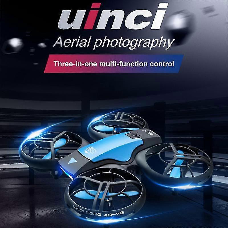 V8 New Mini Drone 4k Hd Camera Wifi Fpv Air Pressure Height Maintain Foldable Quadcopter Rc