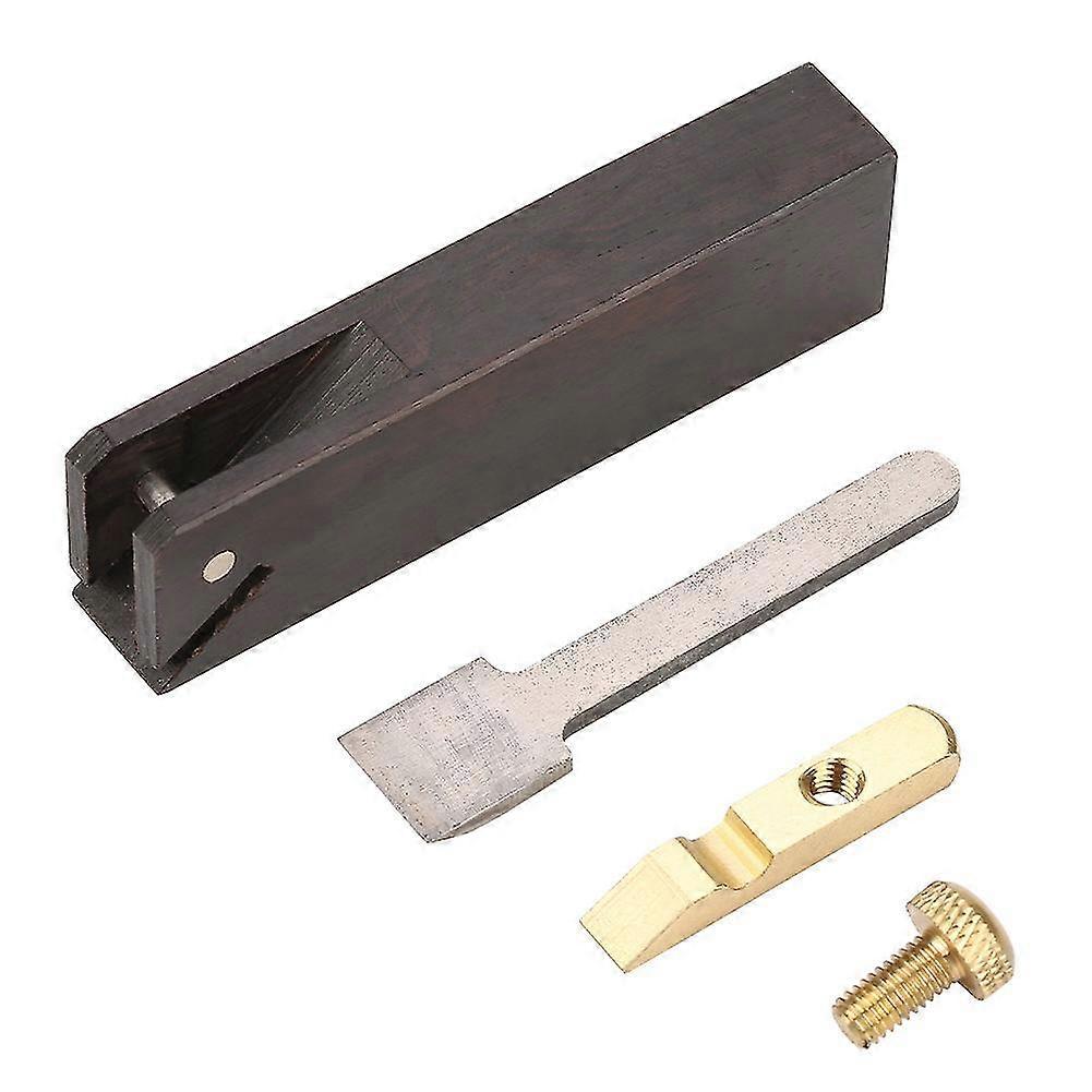 Mini DIY Woodworking Plane for Ebony Cable Line Cutting Tool