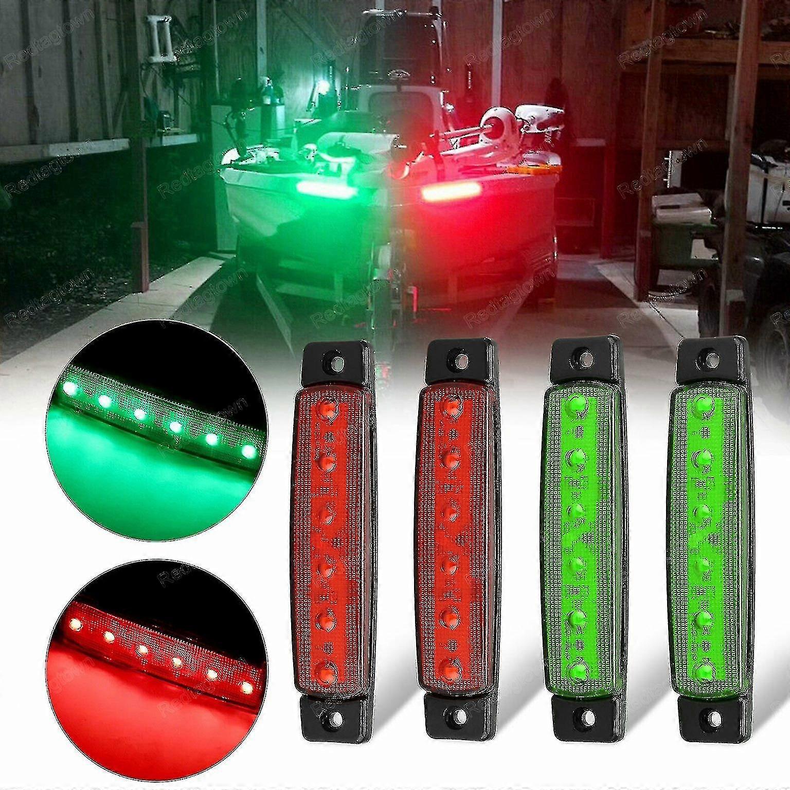 Red Green Boat Navigation Led Boat Lights Stern Lights