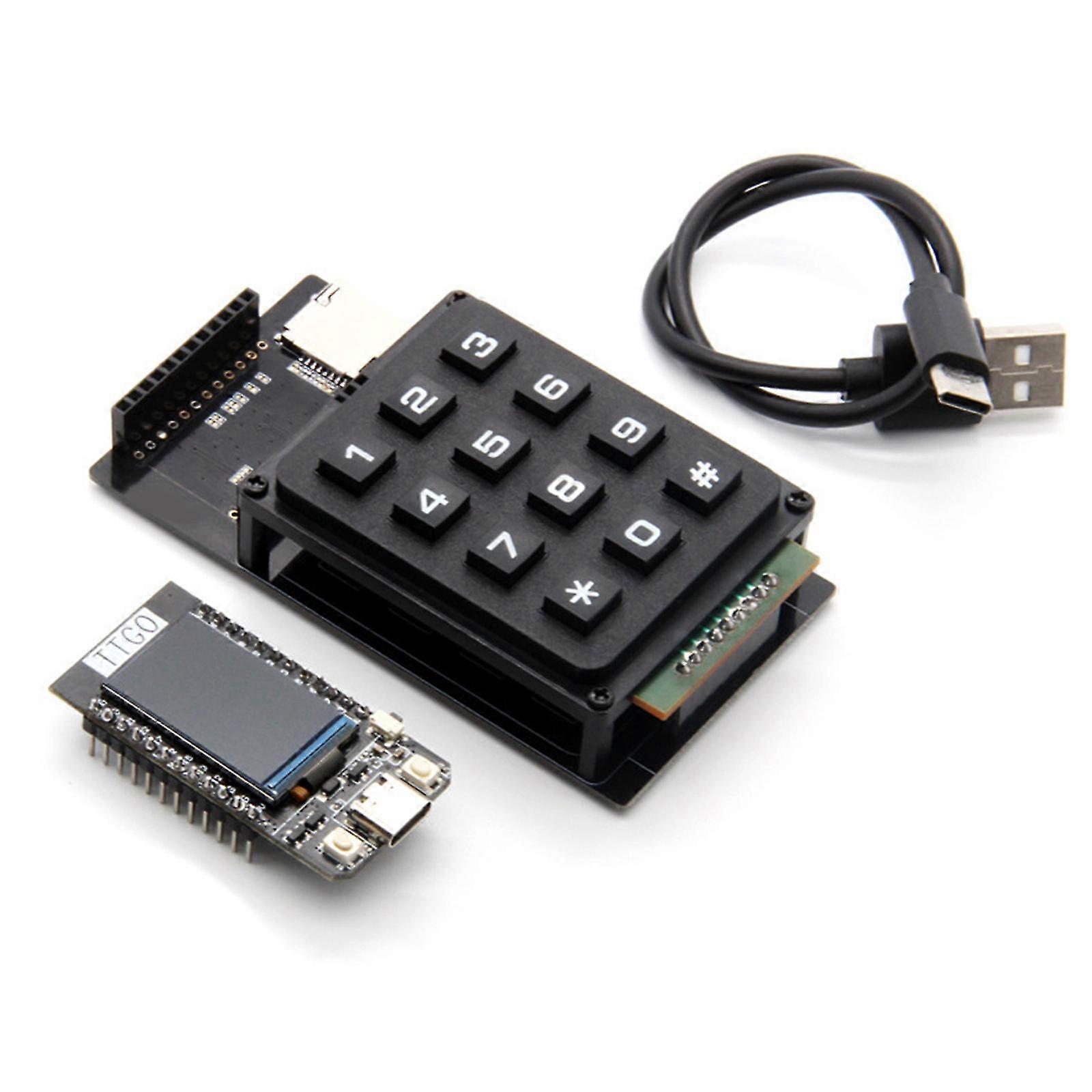 TTGO T-Display ESP32 1.14 Inch LCD Mini Keypad Expansion Board Keyboard Kit